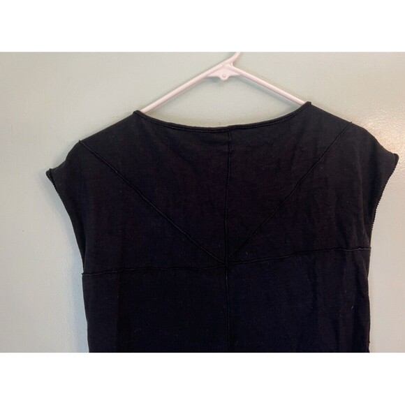 RARE Vintage Fendi Black Knit Short Sleeve Dress 36 Shift - Picture 6 of 6